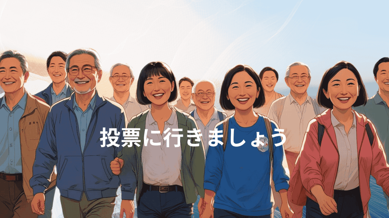 投票に行きましょう｜Ghichi.com