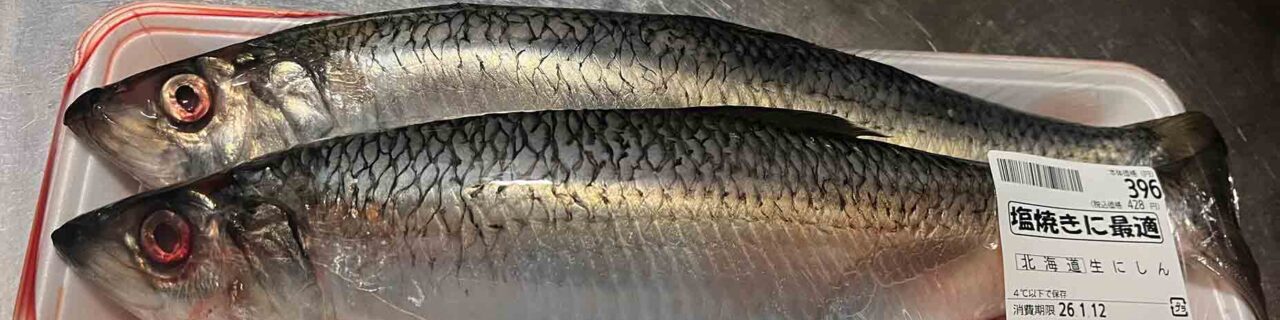 にしんを三枚下ろししました